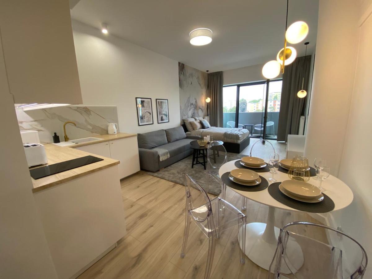 Apartamenty Hanza Tower Gold Štetín Exteriér fotografie