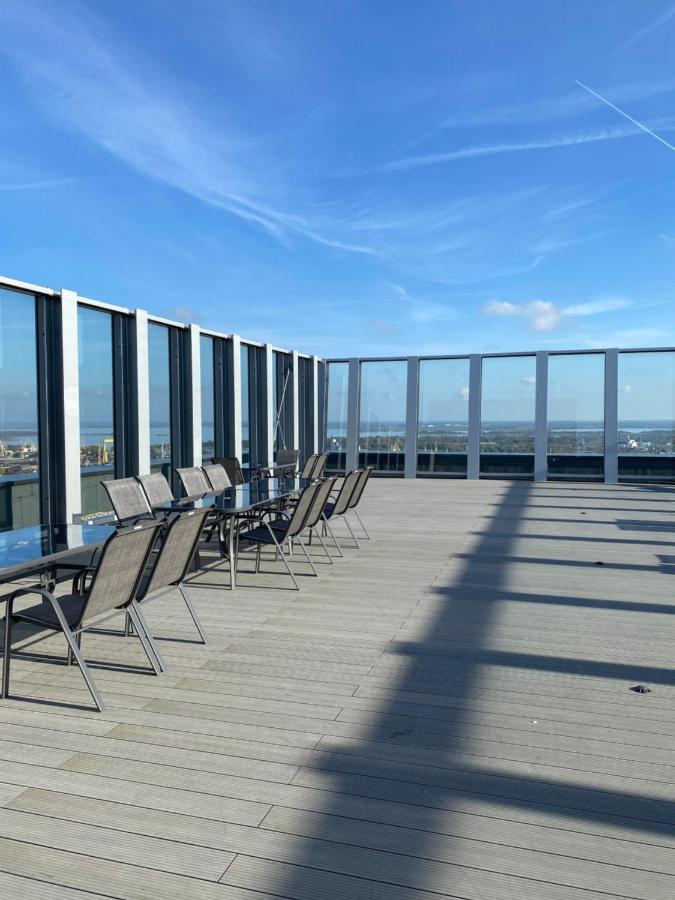 Apartamenty Hanza Tower Gold Štetín Exteriér fotografie